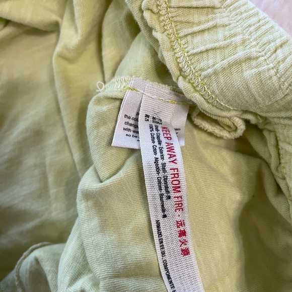 Free People Women’s Lime lounge pants with pockets - Picture 5 of 6